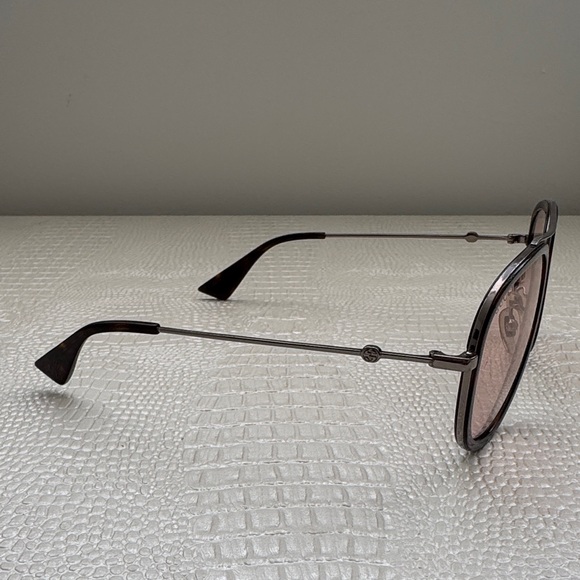 Gucci Brown and Pink Sunglasses main image 4